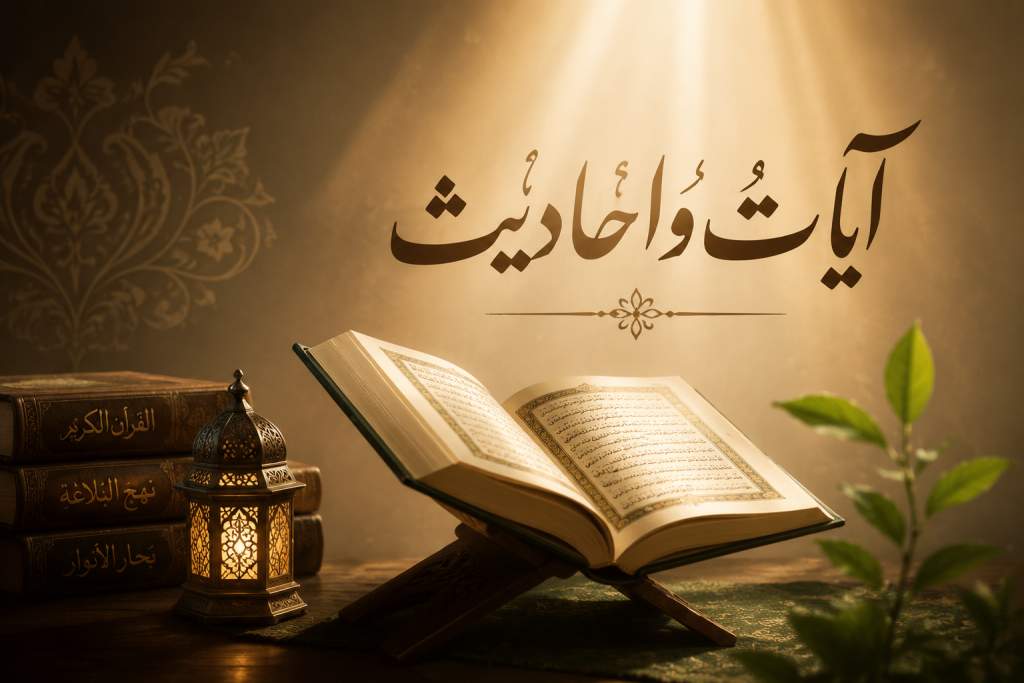 آیات و احادیث